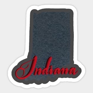 Indiana Sticker